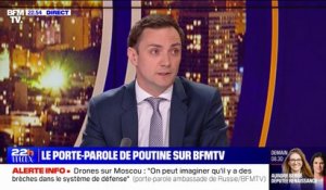 Attaque de drones à Moscou: Kiev "veut intimider la population russe et semer la panique" pour le porte-parole de l’ambassade de Russie en France