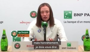 Roland-Garros - Swiatek sur l'inégalité des nights sessions : "De toute façon, moi je préfère jouer en journée"