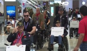 79ème anniversaire D-Day : des vétérans américains escortés vers la France