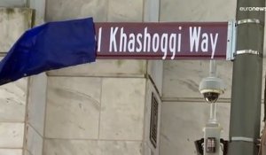 Une rue au nom de Jamal Khashoggi inaugurée à Washington