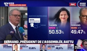 Législatives 2022: Richard Ferrand, président de l'Assemblée Nationale, battu par Mélanie Thomin (Nupes)