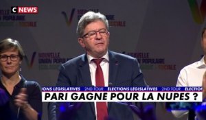 Jean-Luc Mélenchon : «C’est l’échec électoral de la macronie»