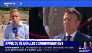 Les commémorations du 18 juin 1940 ont commencé, en présence d'Emmanuel Macron