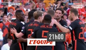 Pays-Bas - Pays de Galles - Foot - Replay