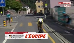 Evenepoel remporte la dernière étape, Thomas s'adjuge le général - Cyclisme - T. de Suisse