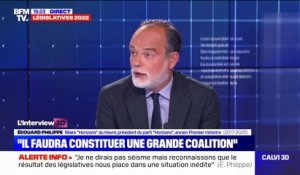 Édouard Philippe: "Jean-Luc Mélenchon a réussi à occuper l'espace, (...) mais on n'a peut-être pas vu que le sujet se passait sur un autre aspect du spectre politique"