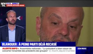 Manuel Bompard: "Jean-Michel Blanquer démontre qu'Emmanuel Macron avait raison quand il disait qu'il suffisait de traverser la rue pour trouver un emploi"