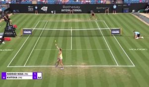 Eastbourne - Kvitova se défait de Haddad pour filer en finale