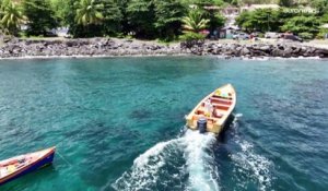 Le Prêcheur, symbole de la montée des eaux qui ronge le littoral de Martinique