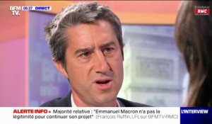 Pour François Ruffin, Emmanuel Macron "n'a pas la légitimité pour continuer son projet"