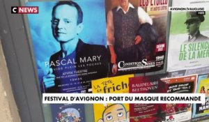 Festival d’Avignon : port du masque recommandé