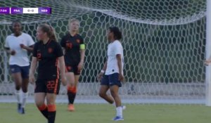 Le but de France - Pays-Bas - Foot (F) - Sud Ladies Cup U20
