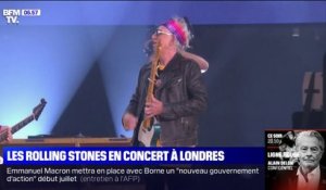 Les Rolling Stones étaient de retour à Londres pour un concert