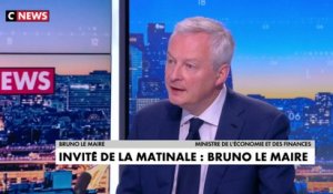 L'interview de Bruno Lemaire