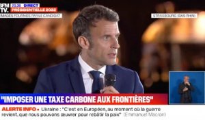 Emmanuel Macron s'en prend à Marine Le Pen qui boycotte Quotidien