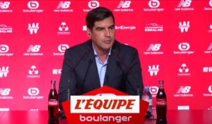 Fonseca : «Je veut construire une équipe ambitieuse» - Foot - L1 - Lille