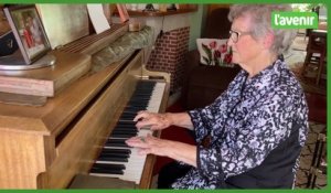 Mamoune organiste de Libramont depuis 82 ans