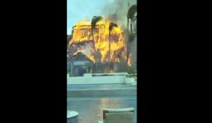 L'hôtel Lux Belle Mare à Maurice est ravagé par les flammes