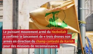 Le Hezbollah lance trois drones vers un champ gazier en Méditerranée