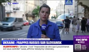 Guerre en Ukraine: l'armée russe frappe la ville de Sloviansk