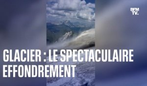 Glacier: le spectaculaire effondrement