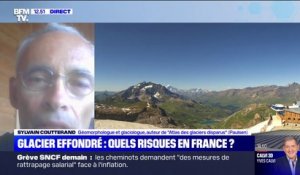Effondrement en Italie: pour le glaciologue Sylvain Coutterand, "beaucoup de glaciers" sont surveillés de "près" en France