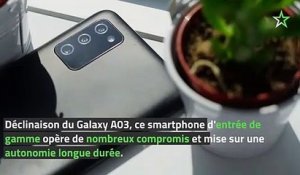 Test Samsung Galaxy A03s : un smartphone d'entrée de gamme trop chiche
