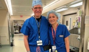 Un père et sa fille, tous les deux médecins, ont travaillé ensemble sur la même opération cardiaque