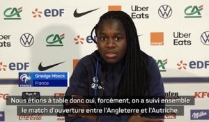 Euro 2022 (F) - Mbock et Torrent évoquent "des audiences qui font rêver"