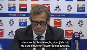 XV de France - Galthié : "Le french flair, ça fait partie de notre ADN"