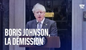 Boris Johnson, la démission