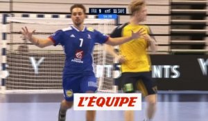 Le résumé de France-Suède - Handball - Euro (U20)