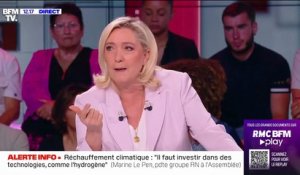 Marine Le Pen: "Les sanctions ont enrichi la Russie, est surtout elles sanctionnent plus les Français"