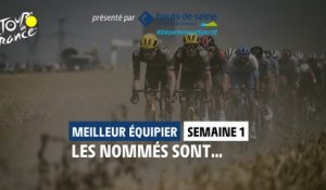 Meilleur équipier de la première semaine présenté par le Département des Hauts-de-Seine - #TDF2022