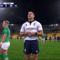 Carton jaune pour Jordan Larmour - Test Match - Maori All Blacks/Irlande