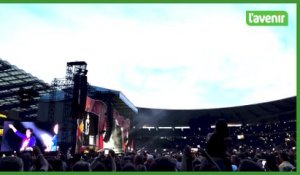 Les Rolling Stones en concert à Bruxelles