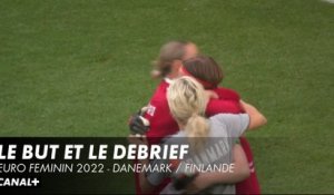 Le but et le débrief de Danemark / Finlande - Euro Féminin 2022