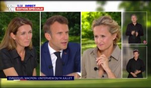 Emmanuel Macron: "Nous devons nous préparer à un scénario où il nous faut nous passer en totalité du gaz russe (...) c'est un scénario très dur"