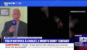 Éric Bouillard, procureur de la République d'Angers, indique que la personne victime de brûlures est "hors de danger"