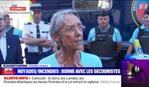 Gironde: Elisabeth Borne confirme qu'une voiture électrique est à l'origine du feu