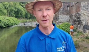 Wannes Vercauteren, coordinateur "Vesdre" pour River Clean Up