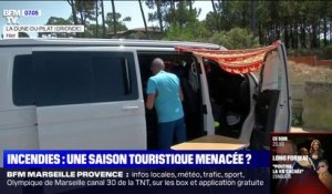 En Gironde, la saison touristique menacée par les incendies