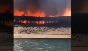 «C'est un truc de fou!» : en Gironde, le feu envahit les plages