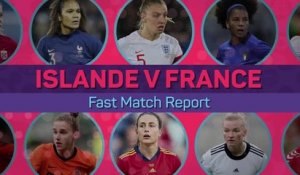 Euro 2022 (F) : Bleues - La France accrochée par l'Islande
