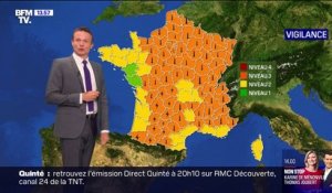 Météo: 73 départements toujours en vigilance orange canicule et des orages qui arrivent dans le Sud-Ouest dans la soirée