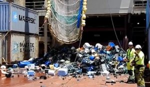 7787kg de déchets plastiques collectés dans l'Océan Pacifique