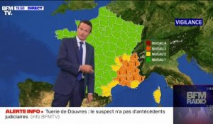 Météo: douze départements du Sud-Est toujours en vigilance orange canicule, les orages arrivent dans l'Ouest