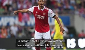 Arsenal - Arteta : "Saliba est déjà un joueur de haut niveau"