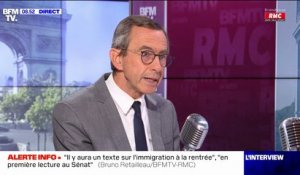 "Je ne suis pas en manque de responsabilités": Bruno Retailleau exclut une candidature à la présidence LR