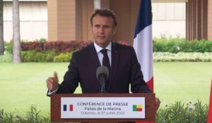 Emmanuel Macron: "La Russie est l'une des dernières puissances impériales coloniales"